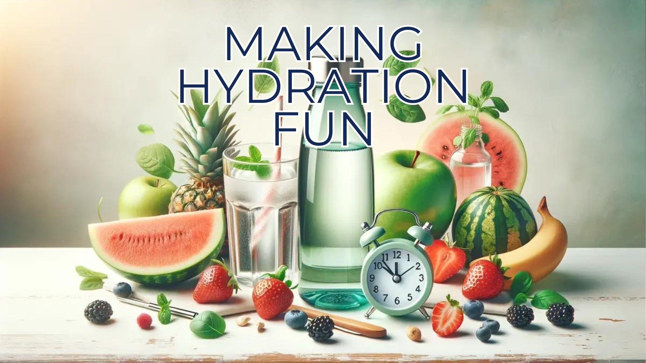 MAKING HYDRATION FUN